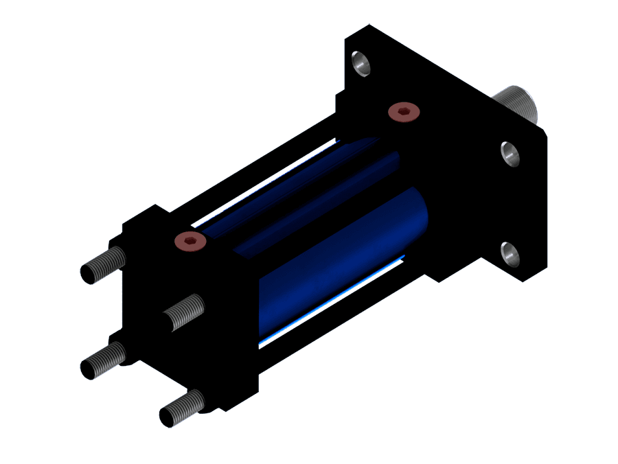 Xy lanh vuông TDH-FA
