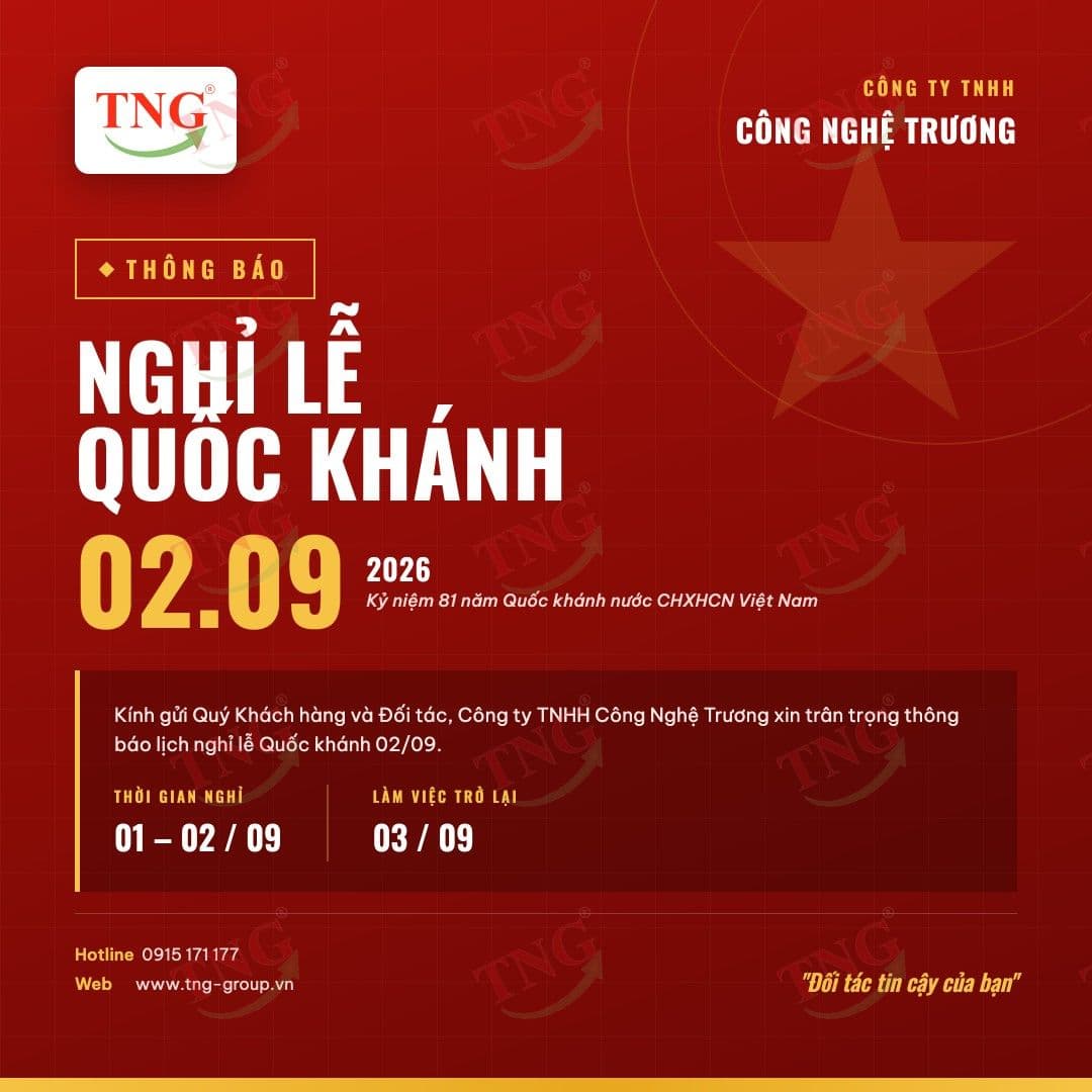 Thông báo lịch nghỉ lễ Quốc khánh 2/9
